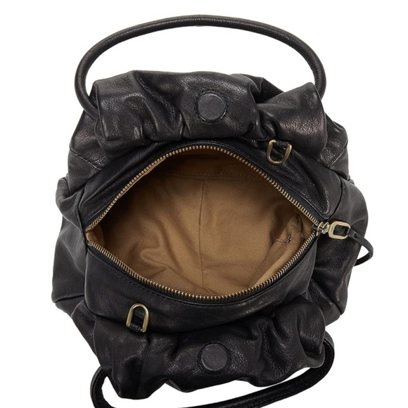 HOBO Handbag Darling 100% Leather Black Shoulder Crossbody Bag AUTHENTIC NWT - Picture 7 of 9